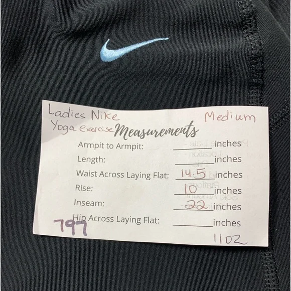 Nike Dry Fit Cropped exercise pants -Medium - Picture 11 of 11